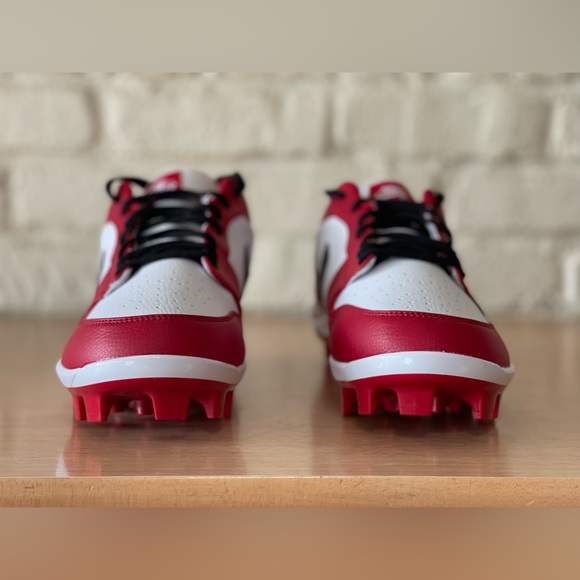 Nike Air Jordan 1 Low MCS Chicago Baseball Cleats CJ8524-611 Men’s Size 11 New - Picture 5 of 10